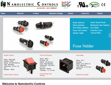 Tablet Screenshot of namolectric.com